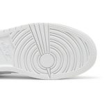 (GS) Air Jordan 1 Low Triple White 553560-130