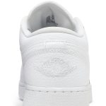 (GS) Air Jordan 1 Low Triple White 553560-130