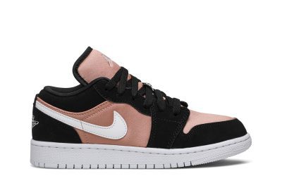 (GS) Air Jordan 1 Low ‘White Rose Gold’ 554723-090