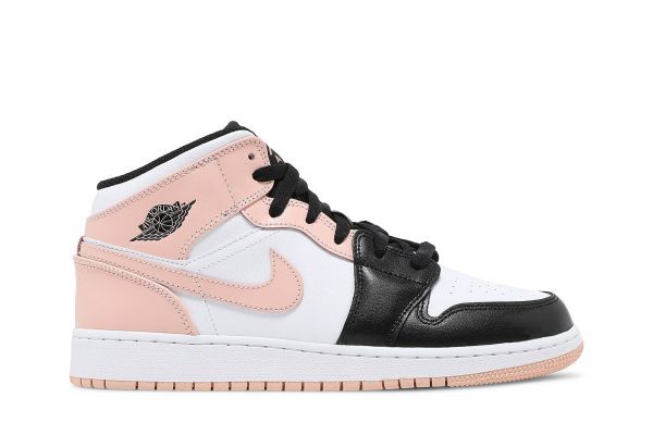 (GS) Air Jordan 1 Mid Crimson Tint 554725-133