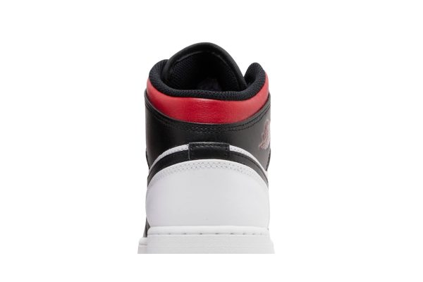 (GS) Air Jordan 1 Mid Gym Red Black Toe DQ8423-106