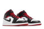 (GS) Air Jordan 1 Mid Gym Red Black Toe DQ8423-106