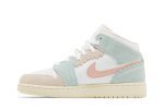 (GS) Air Jordan 1 Mid SE Pink Oxford DZ5361-100