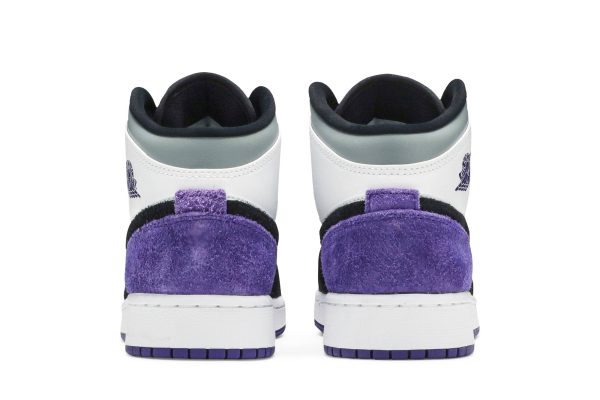 (GS) Air Jordan 1 Mid SE ‘Varsity Purple’ BQ6931-105