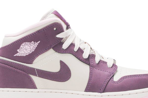 (GS) Air Jordan 1 Retro Mid ‘Pro Purple’ 555112-500