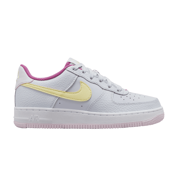 (GS) Nike Air Force 1 Grey Citron Fuchsia DV7762-001