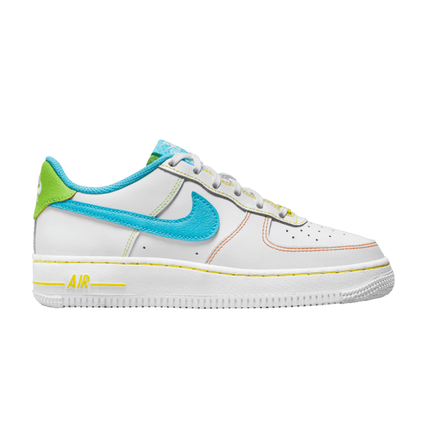 (GS) Nike Air Force 1 Low White Multi FJ4614-100