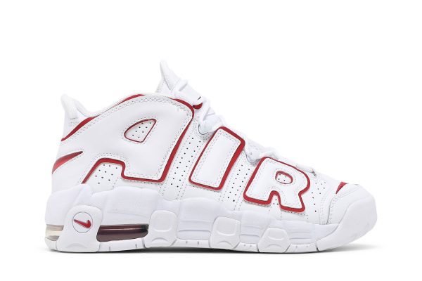 (GS) Nike Air More Uptempo 2021 White Varsity Red DJ5988-100