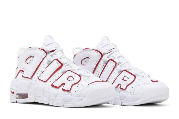 (GS) Nike Air More Uptempo 2021 White Varsity Red DJ5988-100