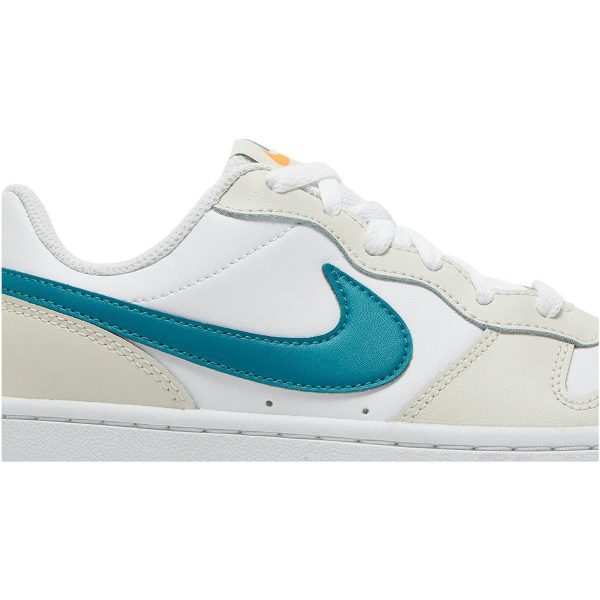 (GS) Nike Court Borough Low 2 ‘Cream Teal’ BQ5448-017