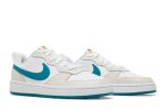 (GS) Nike Court Borough Low 2 ‘Cream Teal’ BQ5448-017