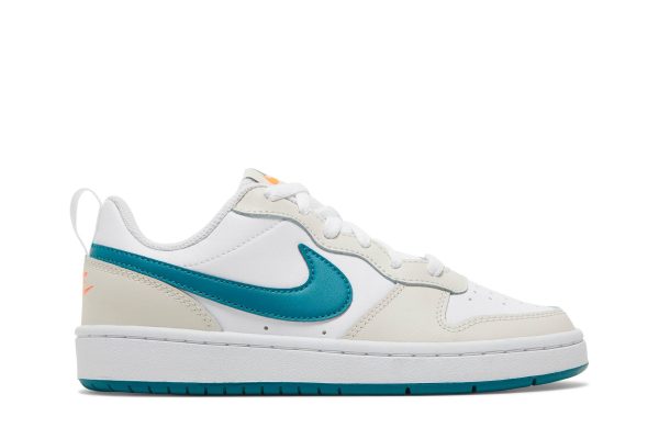 (GS) Nike Court Borough Low 2 ‘Cream Teal’ BQ5448-017