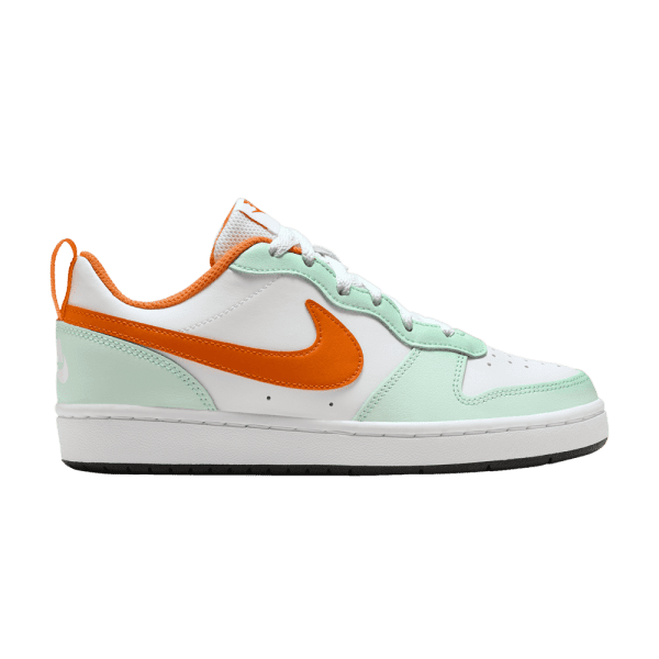 (GS) Nike Court Borough Low 2 Mint Foam Safety Orange FN3687-181