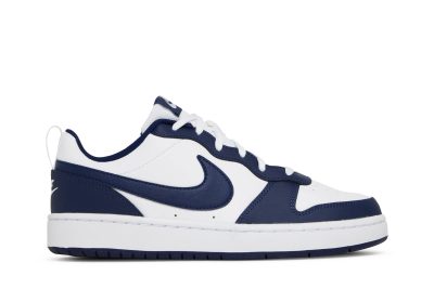 (GS) Nike Court Borough Low 2 ‘White Blue Void’ BQ5448-107