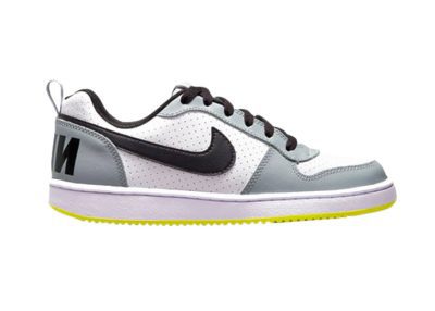 (GS) Nike Court Borough Low ‘Wolf Grey Black’ 839985-104