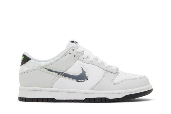 (GS) Nike Dunk Low Glitch Swoosh DV3033-001