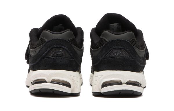 (Preschool) New Balance 2002R Hook & Loop Black White PV2002BK