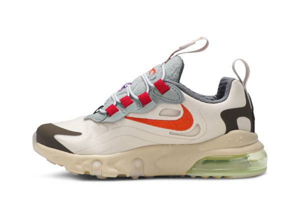 (Preschool) Travis Scott x Nike Air Max 270 React ENG Cactus Trails CV2414-200