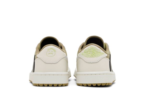 Travis Scott x Air Jordan 1 Low Golf ‘Neutral Olive’ FZ3124-200