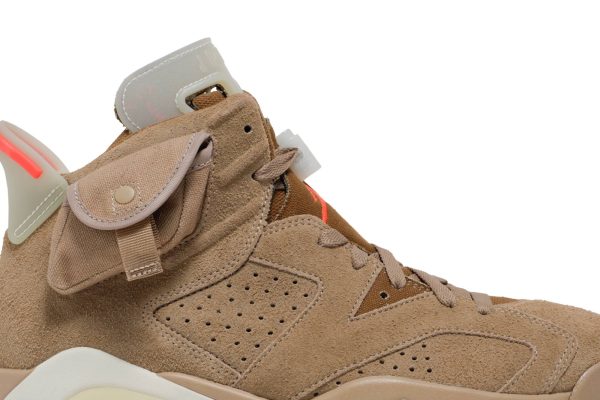 Travis Scott x Air Jordan 6 Retro ‘British Khaki’ DH0690-200