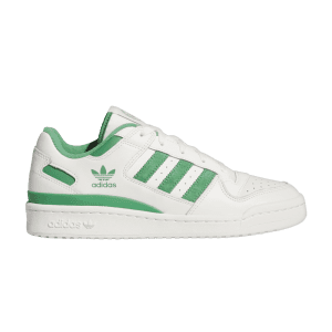 (W) Adidas Forum Low CL White Preloved Green IG3778