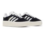 (W) Adidas Gazelle Bold Black White HQ6912