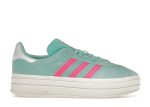 (W) Adidas Gazelle Bold ‘Flash Aqua Lucid Pink’ ID7026