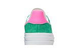 (W) Adidas Gazelle Bold Green Lucid Pink IG3136