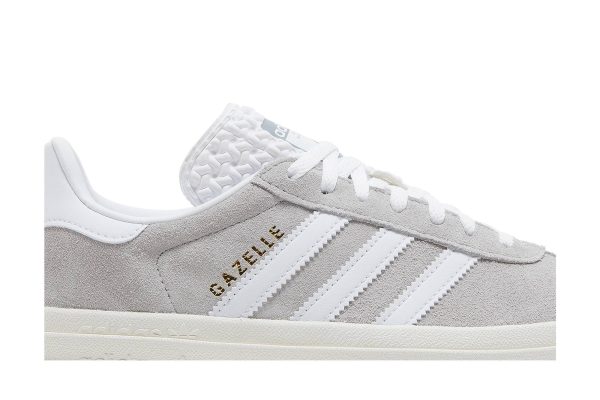 (W) Adidas Gazelle Bold Grey White HQ6893