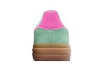 (W) Adidas Gazelle Bold Pulse Mint Screaming Pink H06125