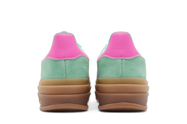 (W) Adidas Gazelle Bold Pulse Mint Screaming Pink H06125