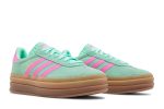 (W) Adidas Gazelle Bold Pulse Mint Screaming Pink H06125