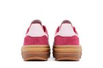 (W) Adidas Gazelle Bold ‘Wild Pink Gum’ ID6997