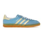 (W) Adidas Gazelle Indoor Blue Burst Yellow IE2960