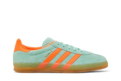 (W) Adidas Gazelle Indoor ‘Pulse Mint Solar Orange’ HQ8714