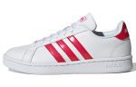 (W) Adidas neo Grand Court White Red EE9688