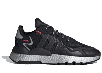 (W) Adidas Nite Jogger ‘Black Silver Metallic’ FV4137