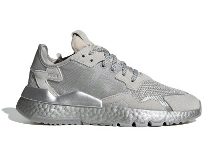 (W) Adidas Nite Jogger ‘Grey Silver Metallic’ FW5466