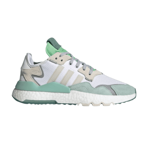 (W) Adidas Nite Jogger White Aluminum FV1329