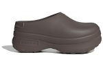 (W) Adidas Originals Adilette Clog Plush Brown IH3360