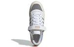 (W) Adidas originals Forum Low Wear-resistant Non-Slip Casual Skateboarding Shoes White Blue Gray GZ4405