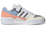 (W) Adidas originals Forum Low Wear-resistant Non-Slip Casual Skateboarding Shoes White Blue Gray GZ4405