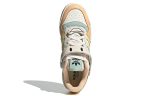 (W) Adidas originals Forum Low White Light Orange Cream Yellow Green GW4427