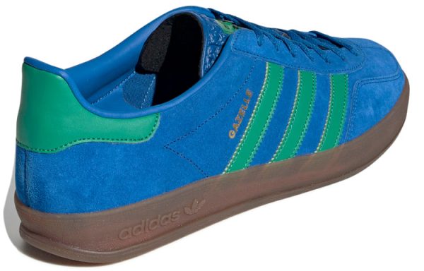 (W) Adidas originals Gazelle Indoor Blue Green EE5735