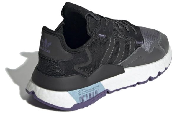 (W) Adidas originals Nite Jogger Black Purple FV4135