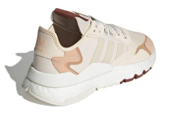 (W) Adidas Originals Nite Jogger Cream Brown H01734