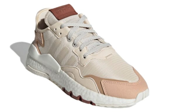 (W) Adidas Originals Nite Jogger Cream Brown H01734