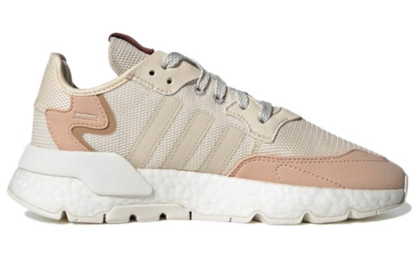 (W) Adidas Originals Nite Jogger Cream Brown H01734