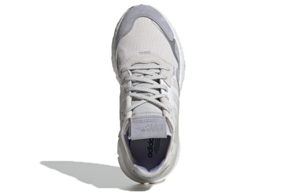 (W) Adidas originals Nite Jogger Gray White Light Purple H03250