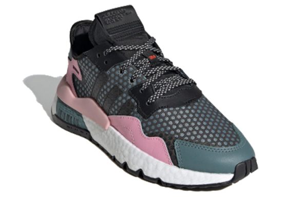 (W) Adidas originals Nite Jogger Green Black Pink EF5428